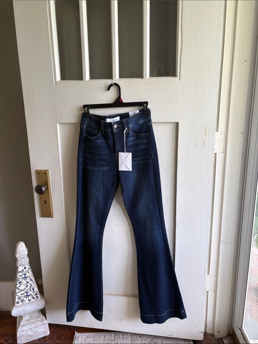KanCan Dark Indigo Flare Jeans